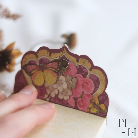 *ADD ON ITEM* adorable adorn notepad flowers - Picture 6 of 6
